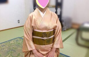 着付け教室　妊婦さん