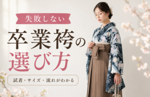 袴の選び方と卒業式までの流れ完全ガイドを紹介するブログサムネイル