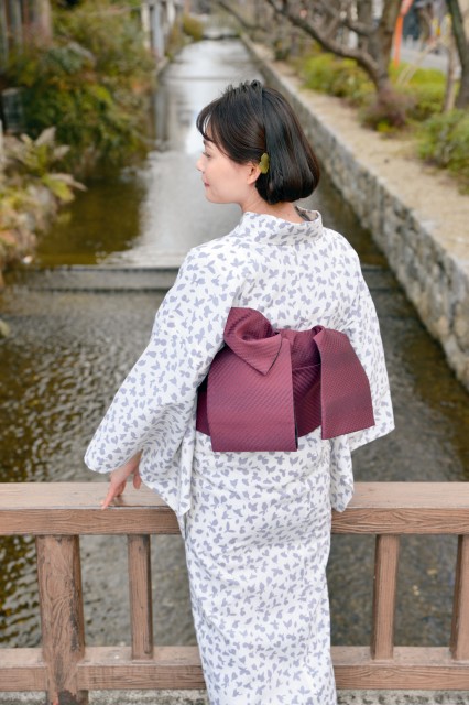 浴衣にぴったりの半幅帯 詳細に解説します | きもの永見